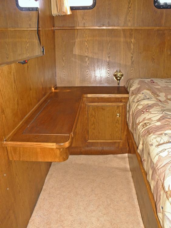 Achterkajuit, Accommodatie